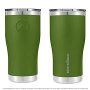 Whiterock Pioneer 20oz Tumbler c/w Slide Lid, Multiple Colours Forest Green